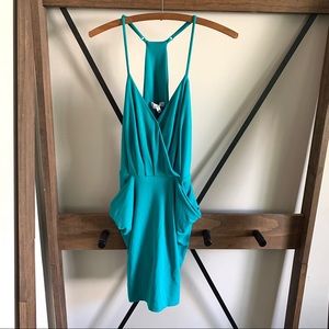 Teal BCBG generation dress